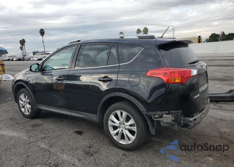 2014 Toyota Rav4 Limited from USA, damaged, VIN 2T3YFREV8EW096005
